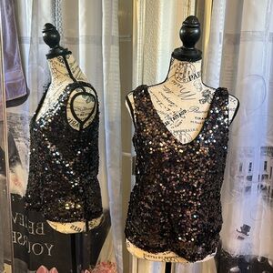 H&M Sequined Tank